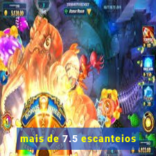 mais de 7.5 escanteios